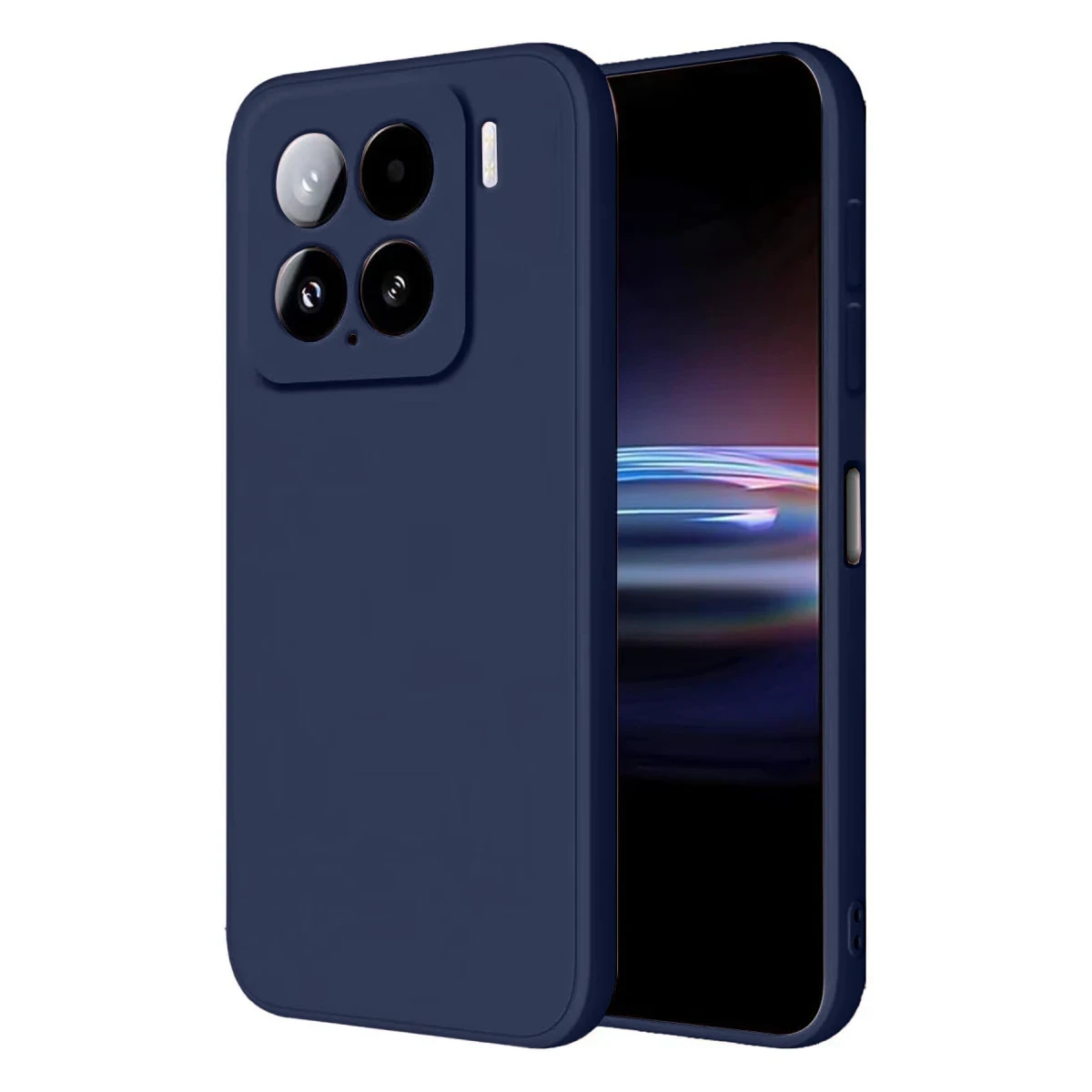 Xiaomi Mi 15 Pro Kılıf Nano içi Kadife Silikon - Lacivert