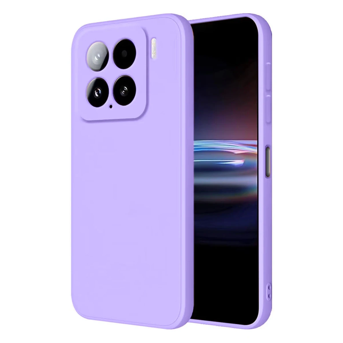 Xiaomi Mi 15 Pro Kılıf Nano içi Kadife Silikon - Lila