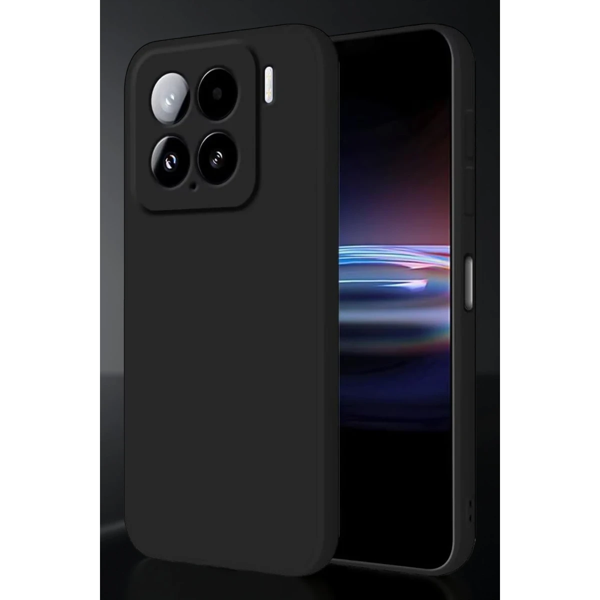 Xiaomi Mi 15 Pro Kılıf Nano içi Kadife Silikon - Siyah