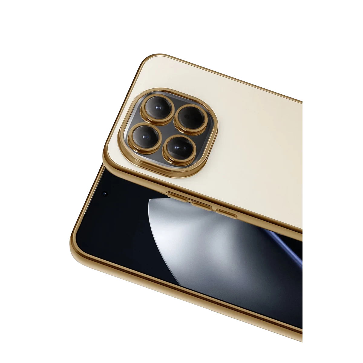 Xiaomi Mi 15 Razer Lensli Silikon - Gold