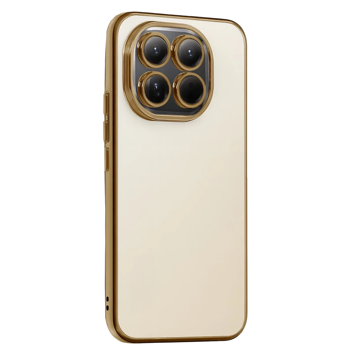 Xiaomi Mi 15 Razer Lensli Silikon - Gold