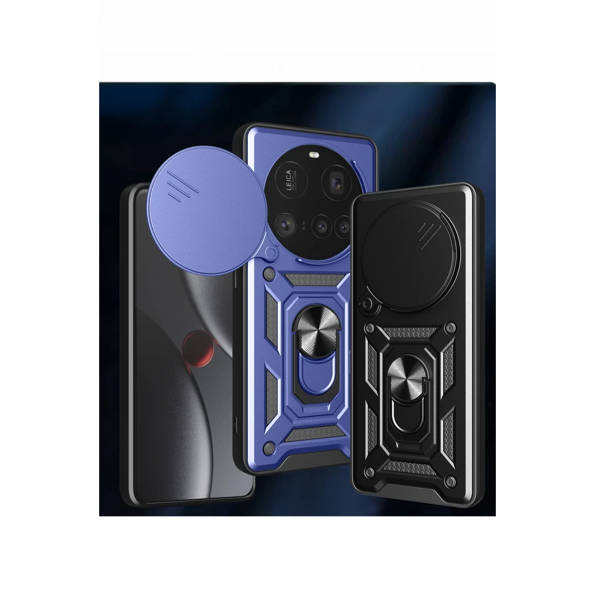 Xiaomi Mi 15 Ultra Kılıf Pars Lens Yüzüklü Silikon - Yeşil