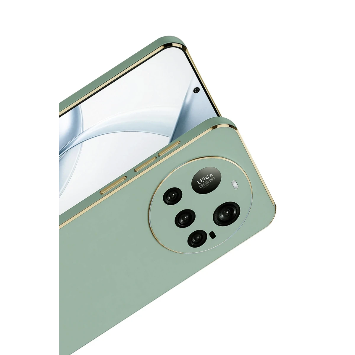 Xiaomi Mi 15 Ultra Kılıf Volet Silikon - Açık Yeşil