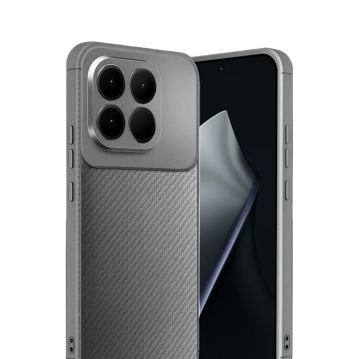 Xiaomi Mi 15T Auto Focus Karbon Kapak - Gri