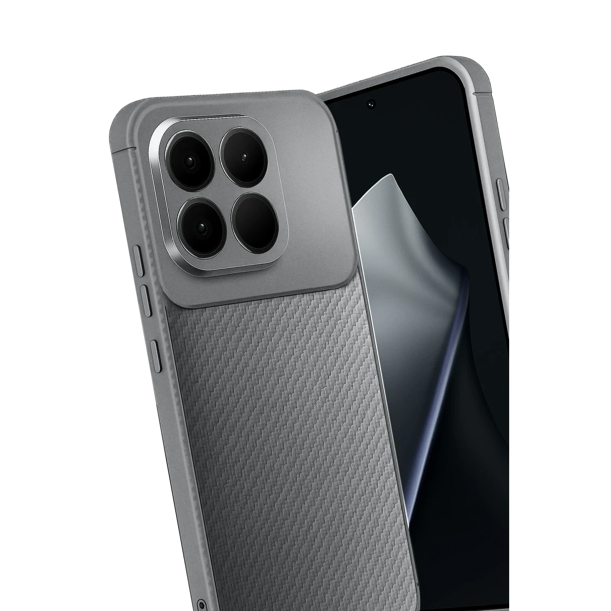 Xiaomi Mi 15T Auto Focus Karbon Kapak - Gri