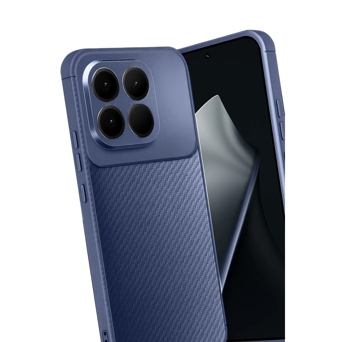 Xiaomi Mi 15T Auto Focus Karbon Kapak - Lacivert