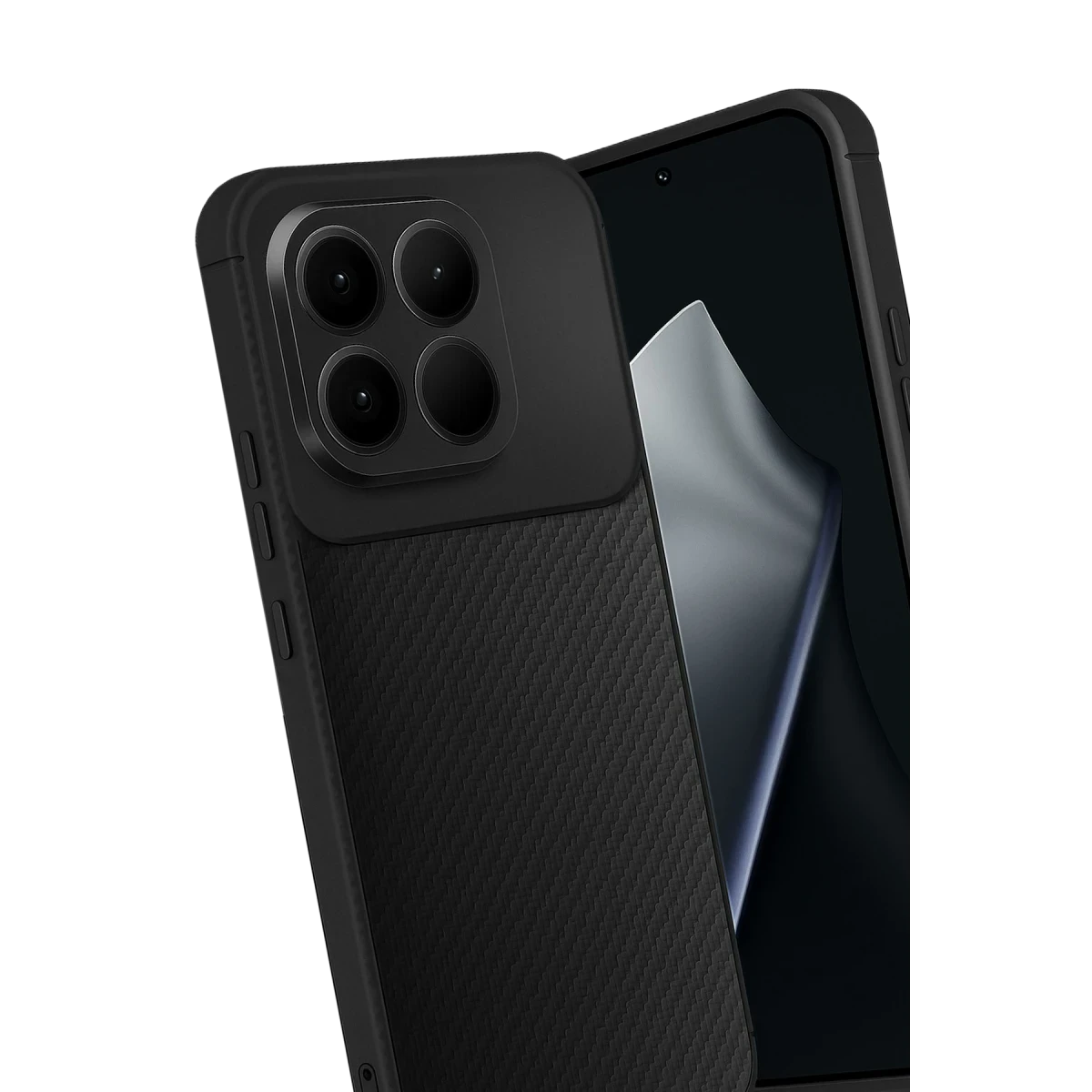 Xiaomi Mi 15T Auto Focus Karbon Kapak - Siyah
