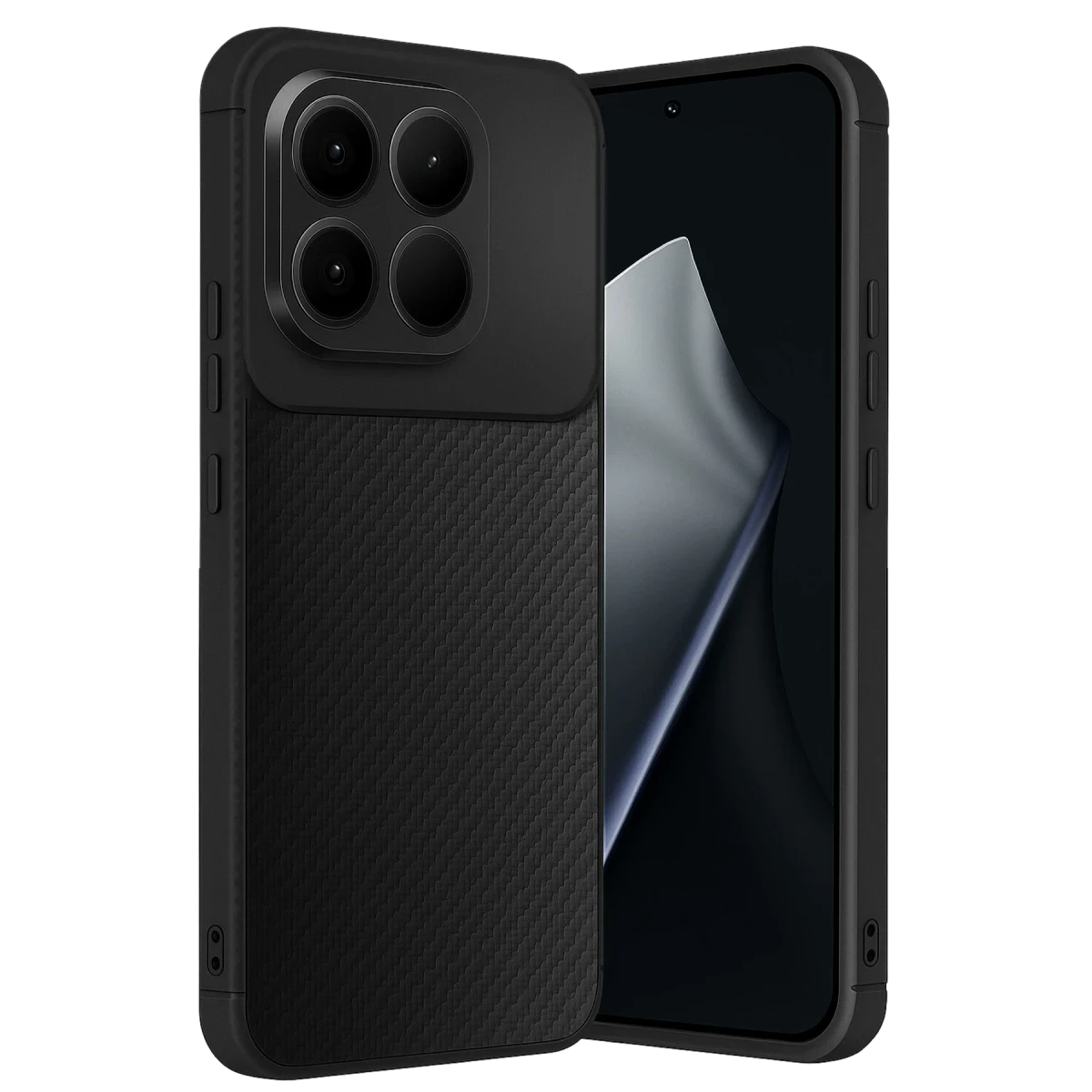 Xiaomi Mi 15T Auto Focus Karbon Kapak - Siyah