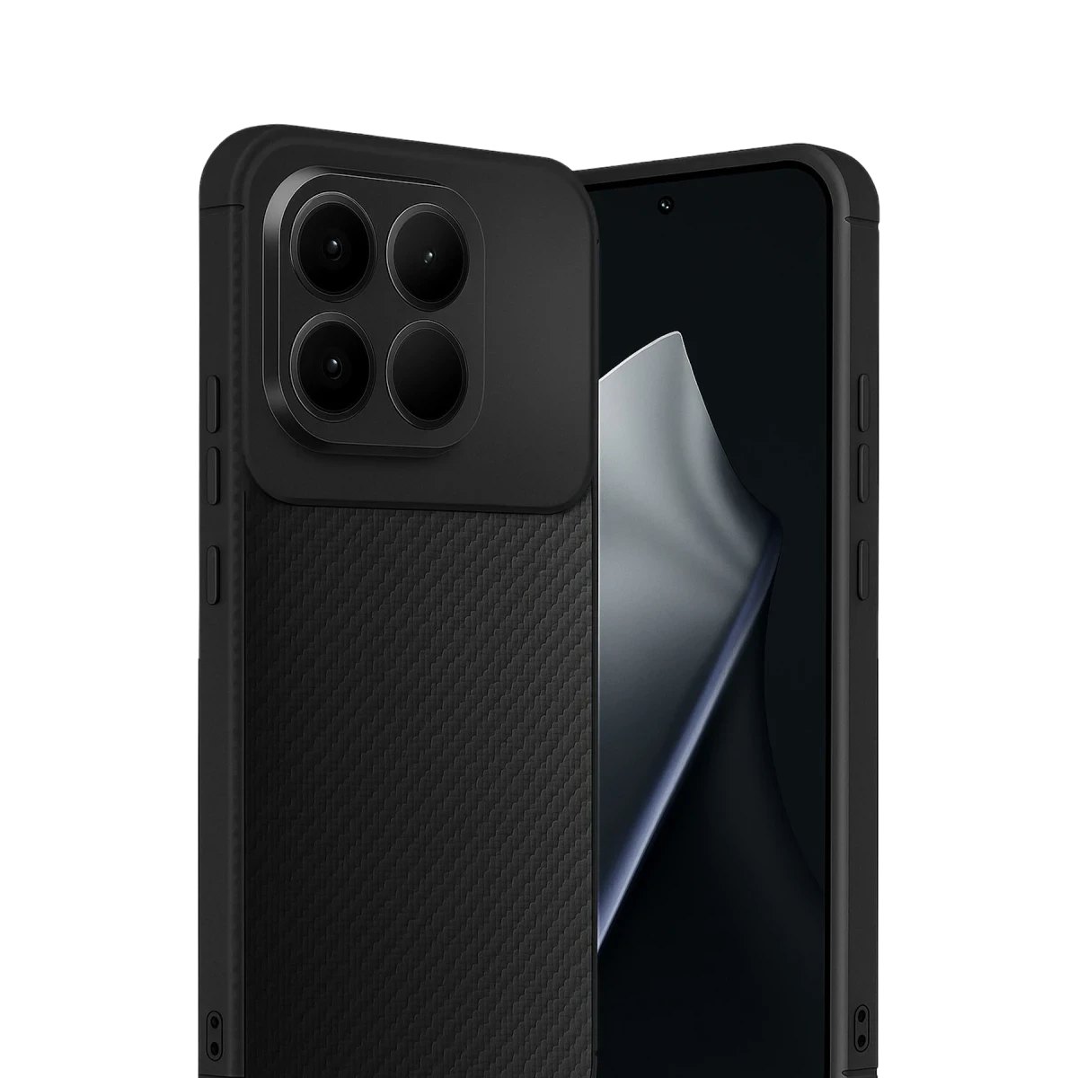 Xiaomi Mi 15T Auto Focus Karbon Kapak - Siyah