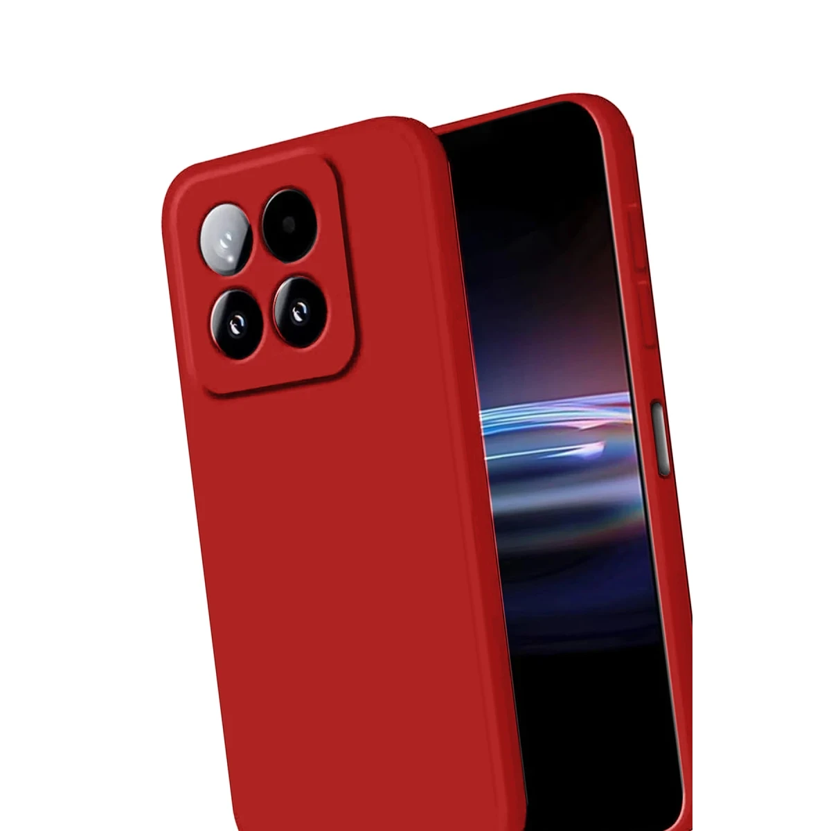 Xiaomi Mi 15T First Silikon - Kırmızı