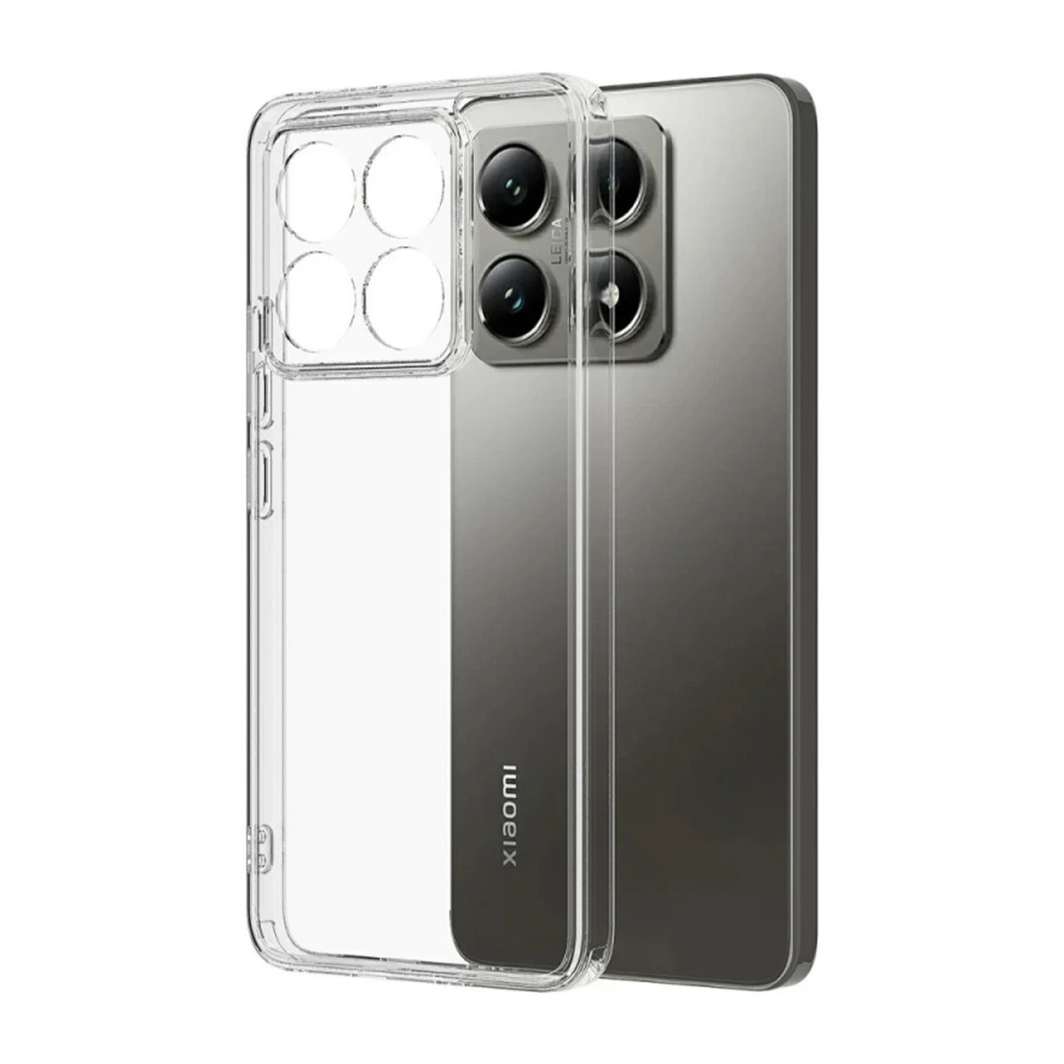 Xiaomi Mi 15T Lüx Şeffaf Silikon - Şeffaf