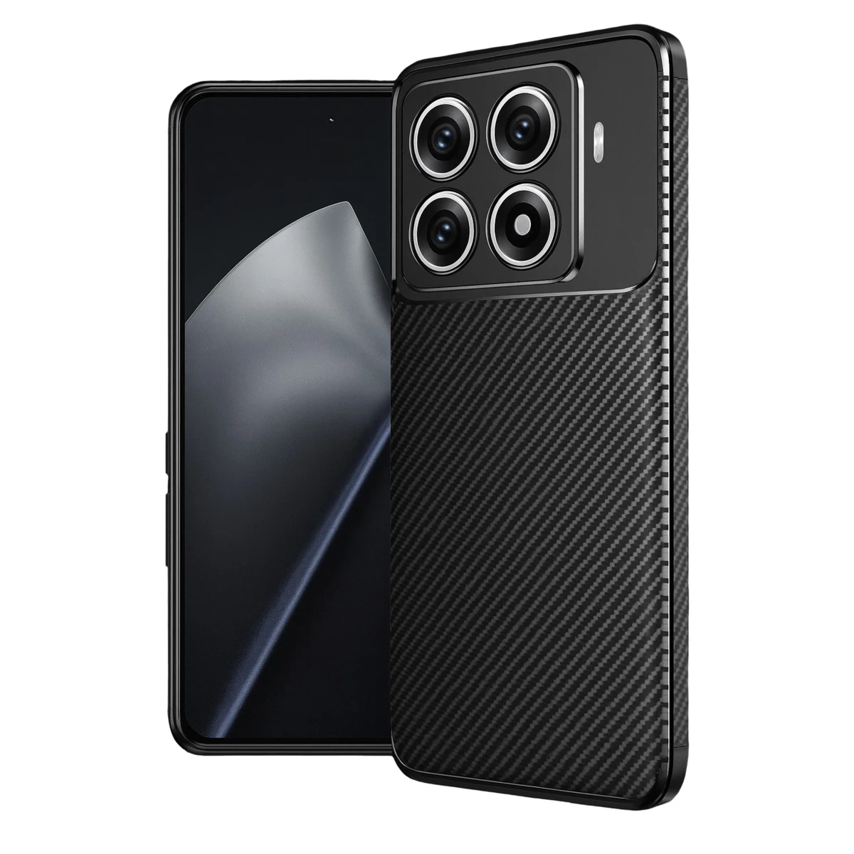 Xiaomi Mi 15T Pro Auto Focus Karbon Kapak - Siyah