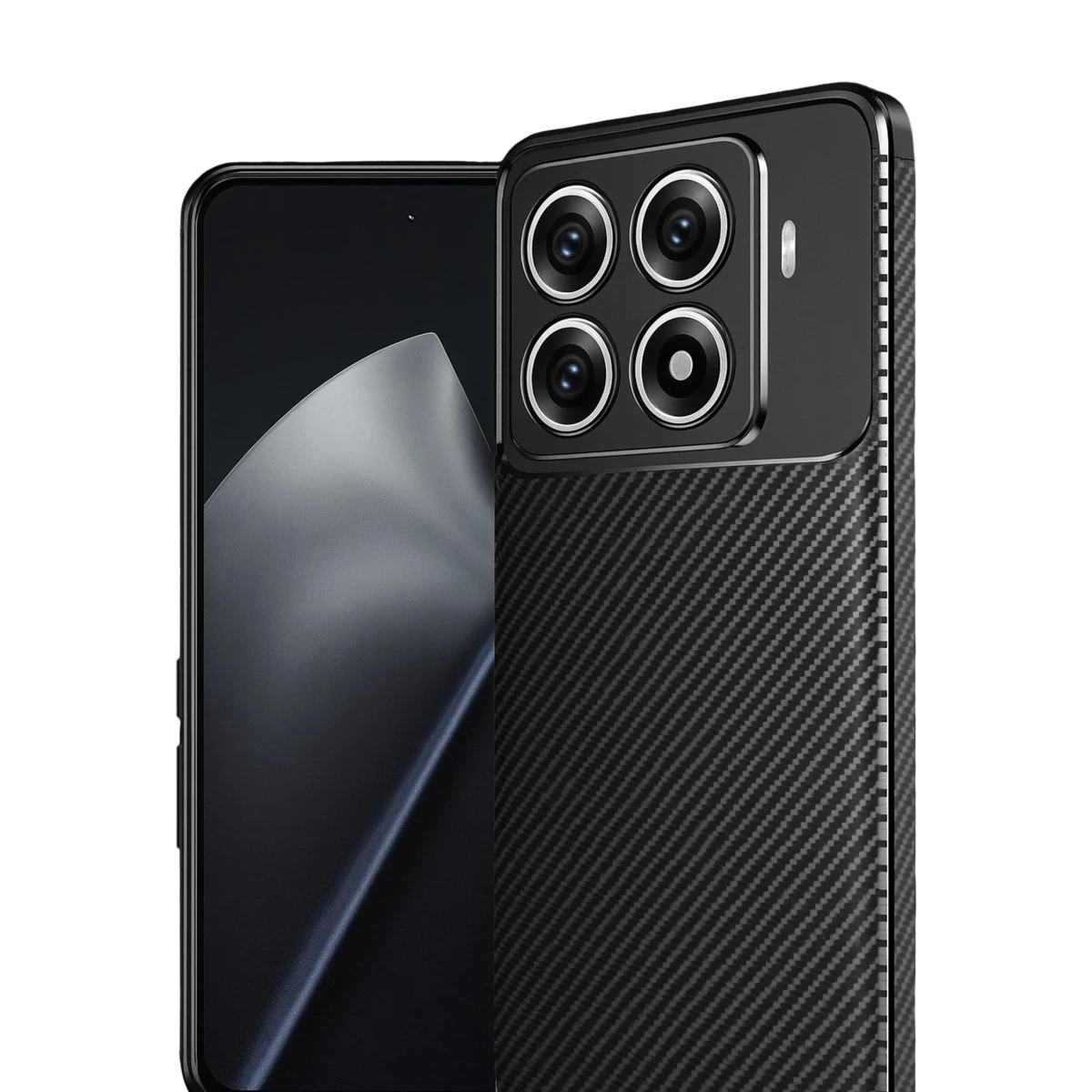 Xiaomi Mi 15T Pro Auto Focus Karbon Kapak - Siyah