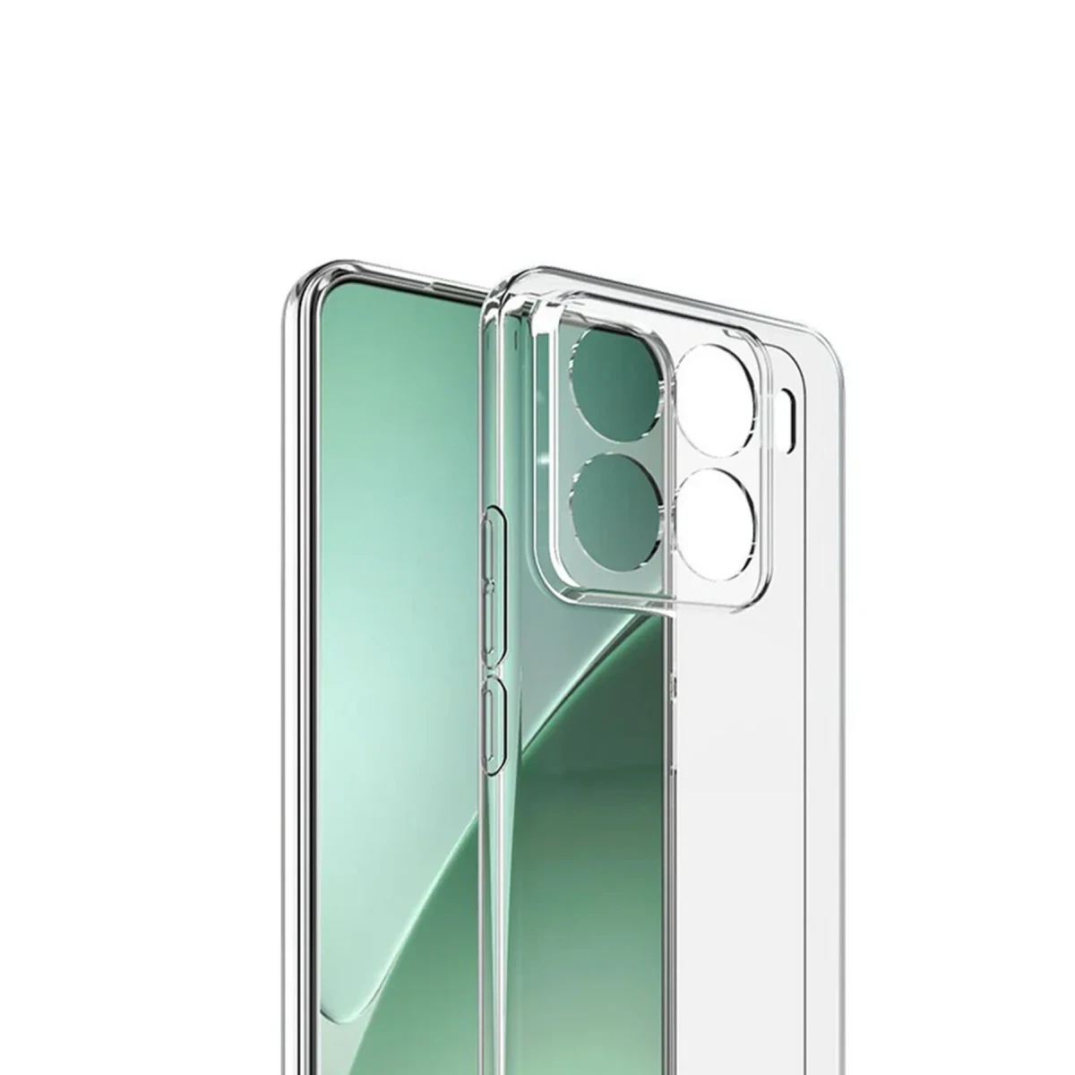 Xiaomi Mi 15T Pro Lüx Şeffaf Silikon - Şeffaf
