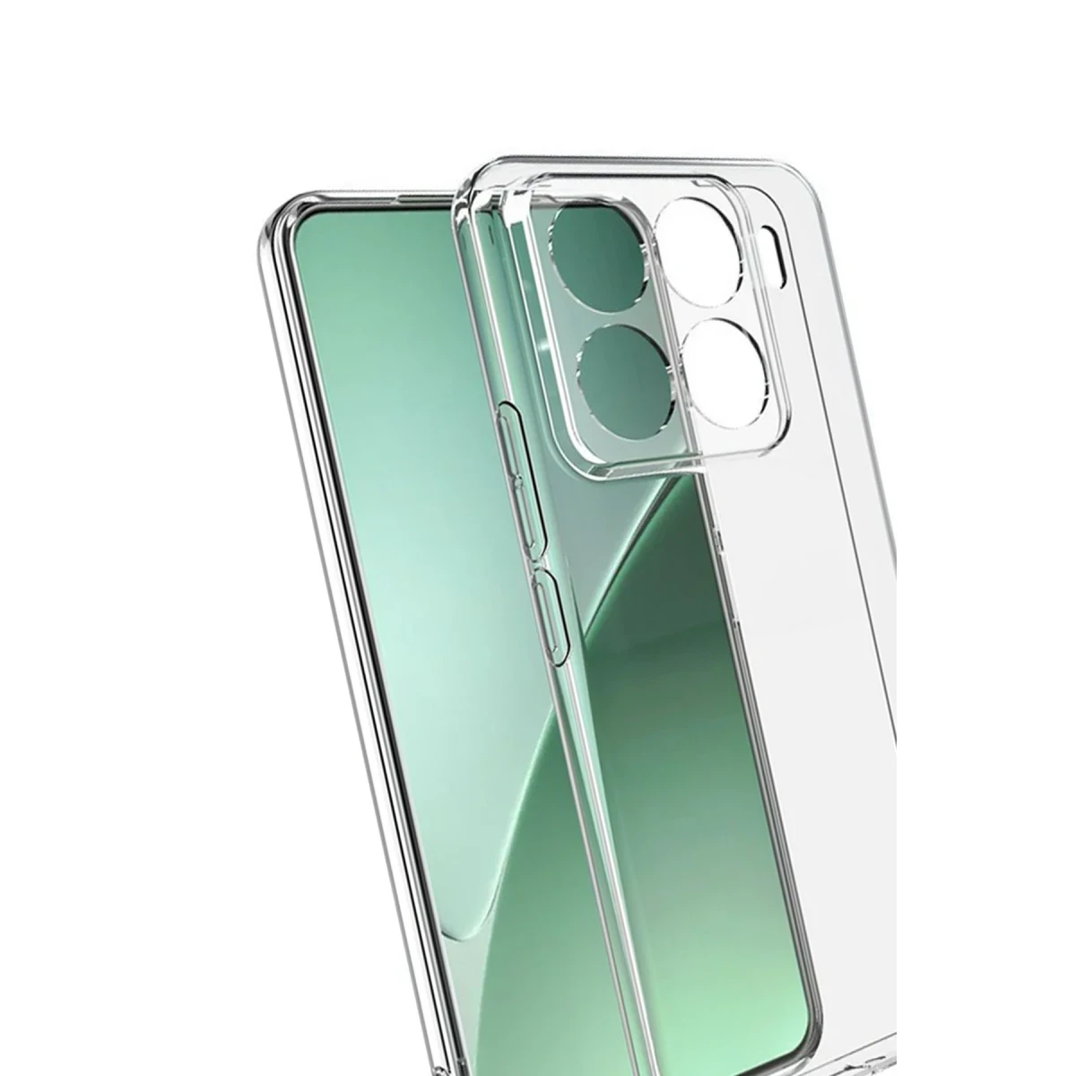 Xiaomi Mi 15T Pro Lüx Şeffaf Silikon - Şeffaf
