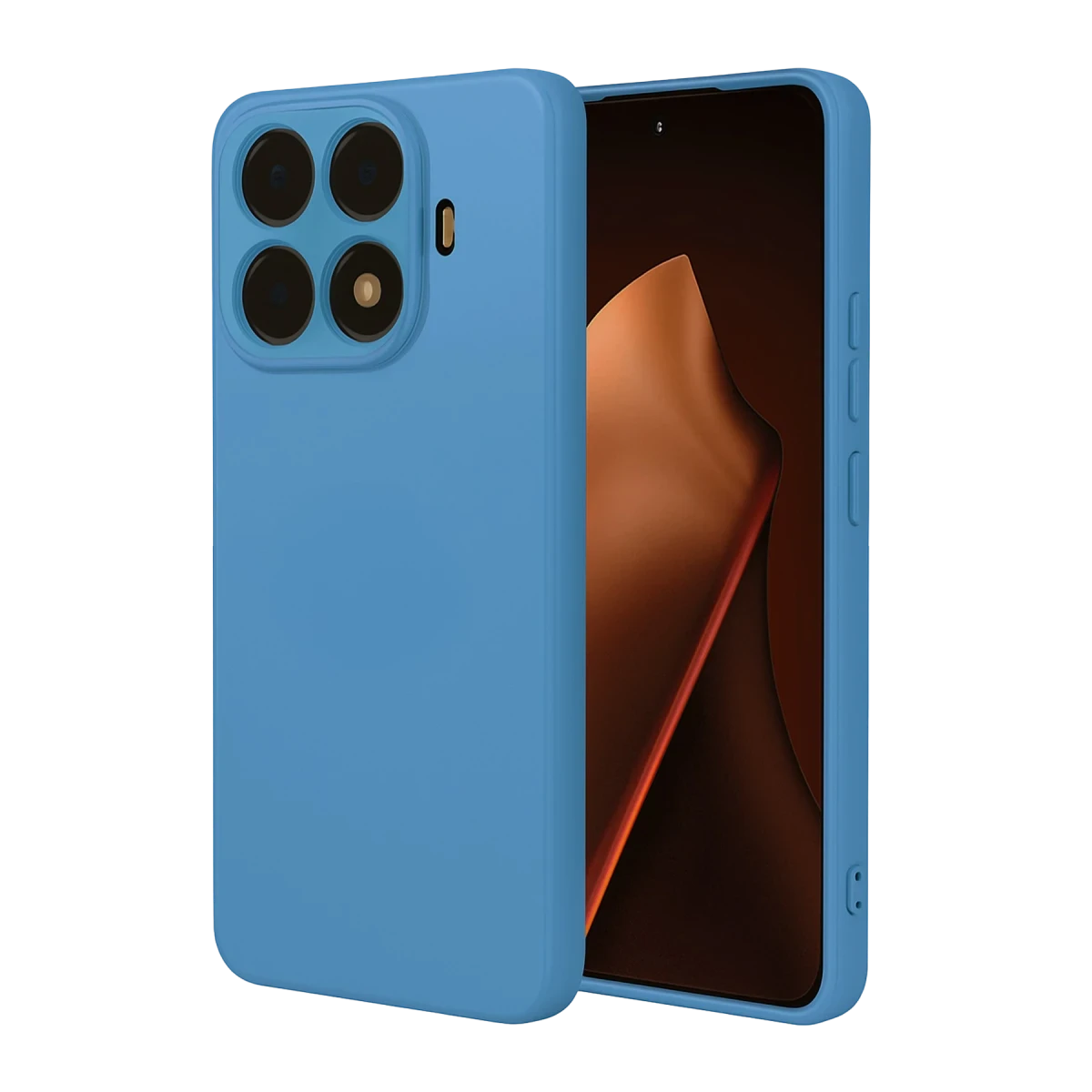 Xiaomi Mi 15T Pro Nano içi Kadife Silikon - Mavi