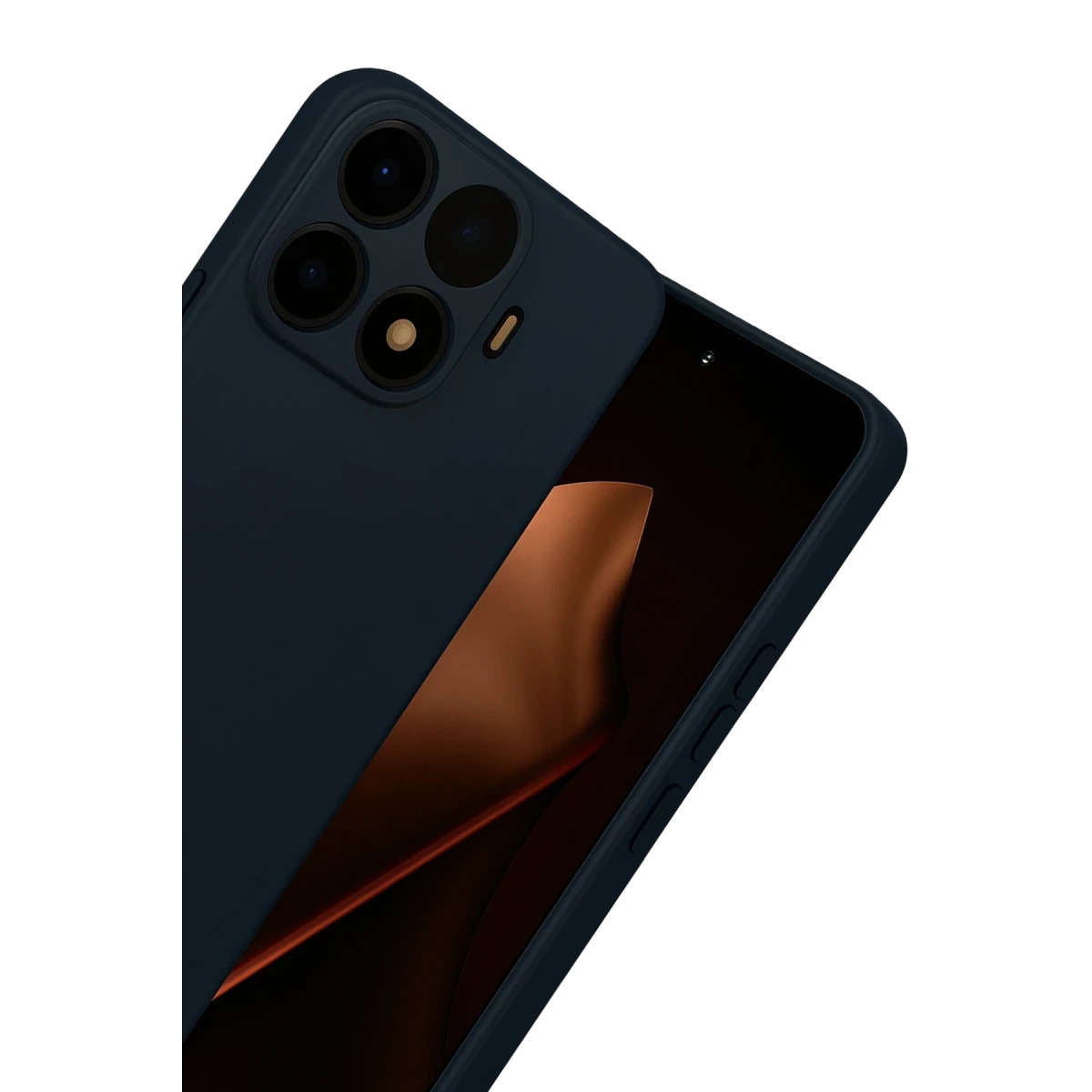 Xiaomi Mi 15T Pro Nano içi Kadife Silikon - Siyah