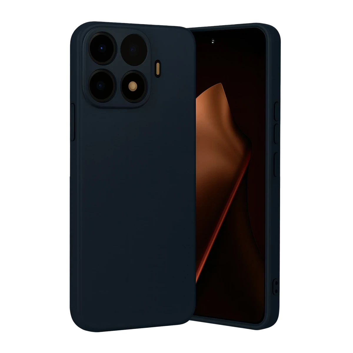 Xiaomi Mi 15T Pro Nano içi Kadife Silikon - Siyah