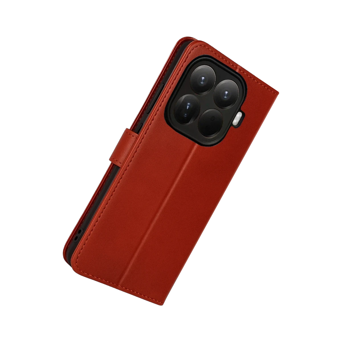 Xiaomi Mi 15T Pro Trend S Plus Kapaklı Kılıf - Kırmızı