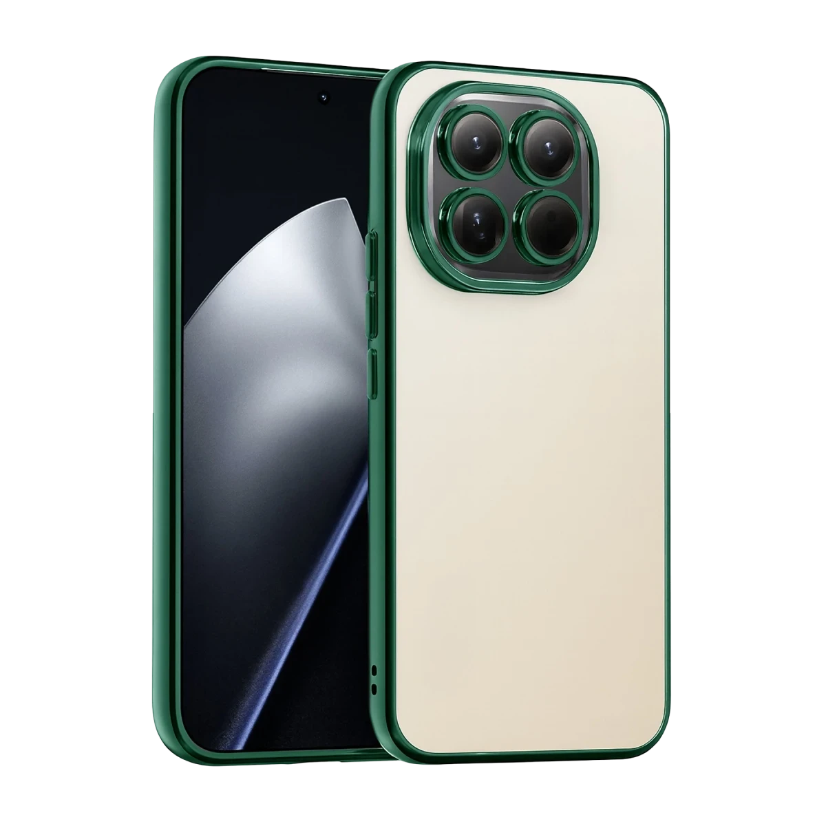 Xiaomi Mi 15T Razer Lensli Silikon - Yeşil