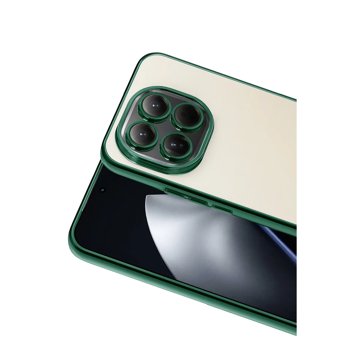 Xiaomi Mi 15T Razer Lensli Silikon - Yeşil