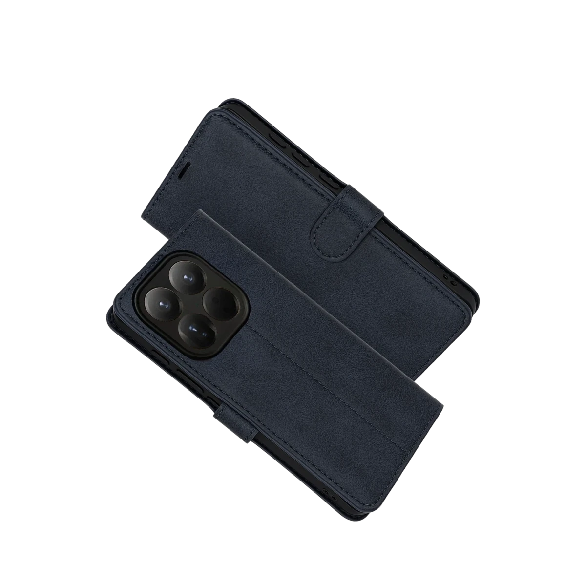 Xiaomi Mi 15T Trend S Plus Kapaklı Kılıf - Lacivert