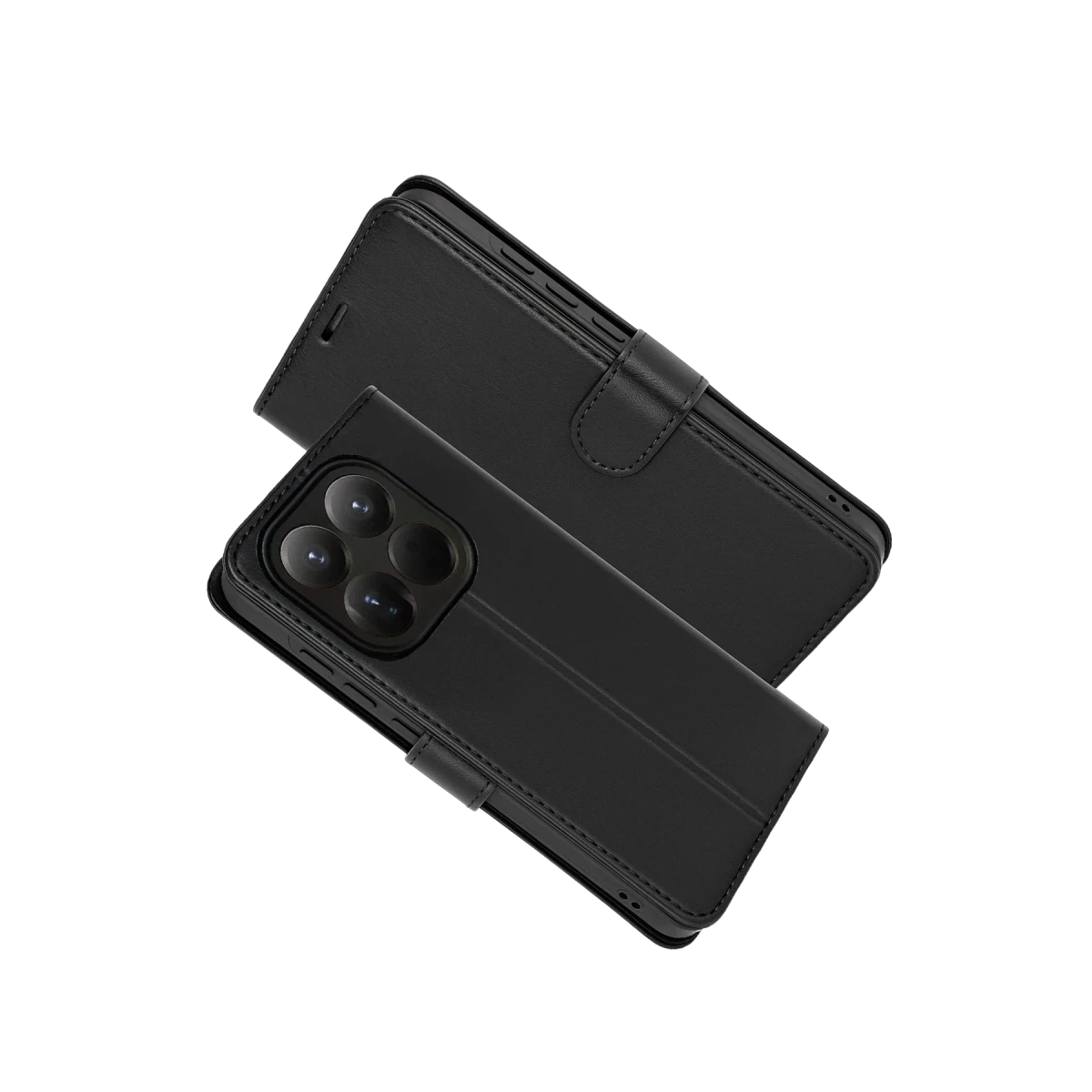 Xiaomi Mi 15T Trend S Plus Kapaklı Kılıf - Siyah