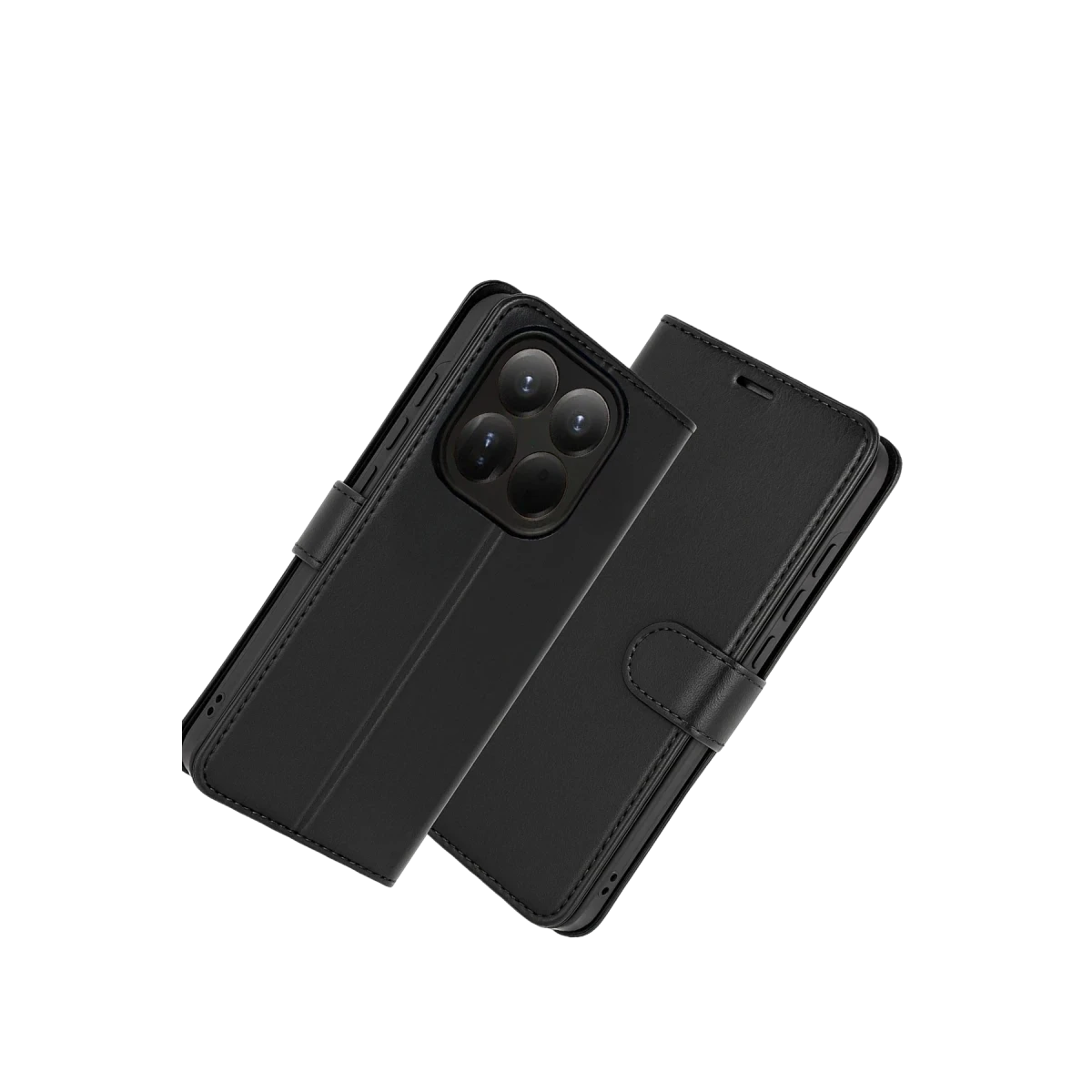 Xiaomi Mi 15T Trend S Plus Kapaklı Kılıf - Siyah