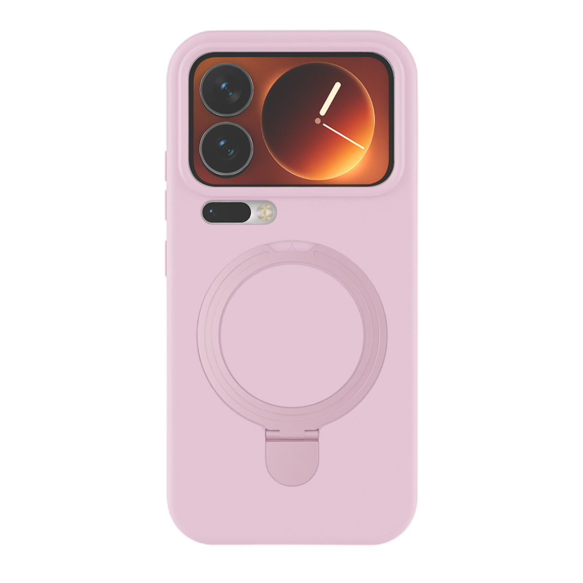 Xiaomi Mi 17 Pro Max Regal Magsafe Standlı Kapak - Açık Pembe