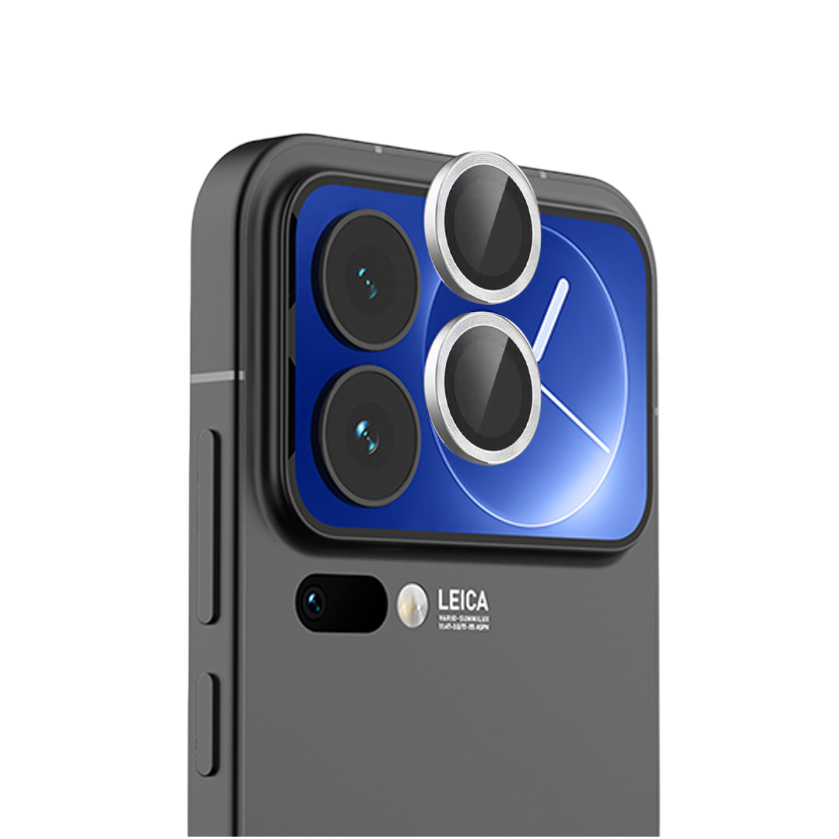 Xiaomi Mi 17 Pro Raze Metal Kamera Lens - Gümüş