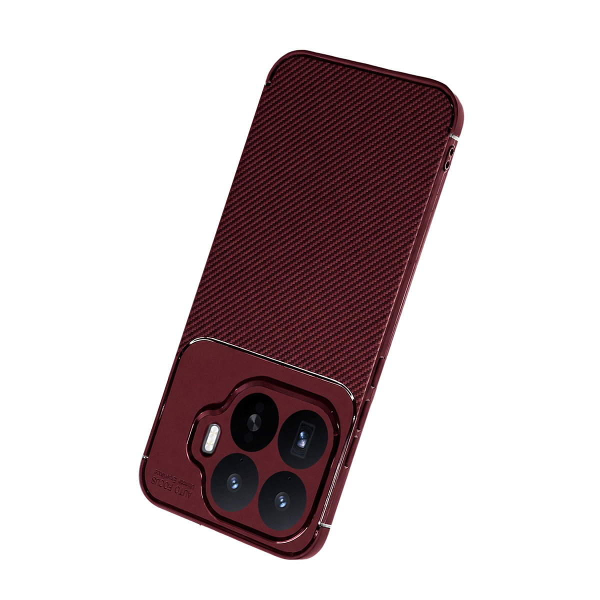 Xiaomi Mi 17T Auto Focus Karbon Kapak - Bordo