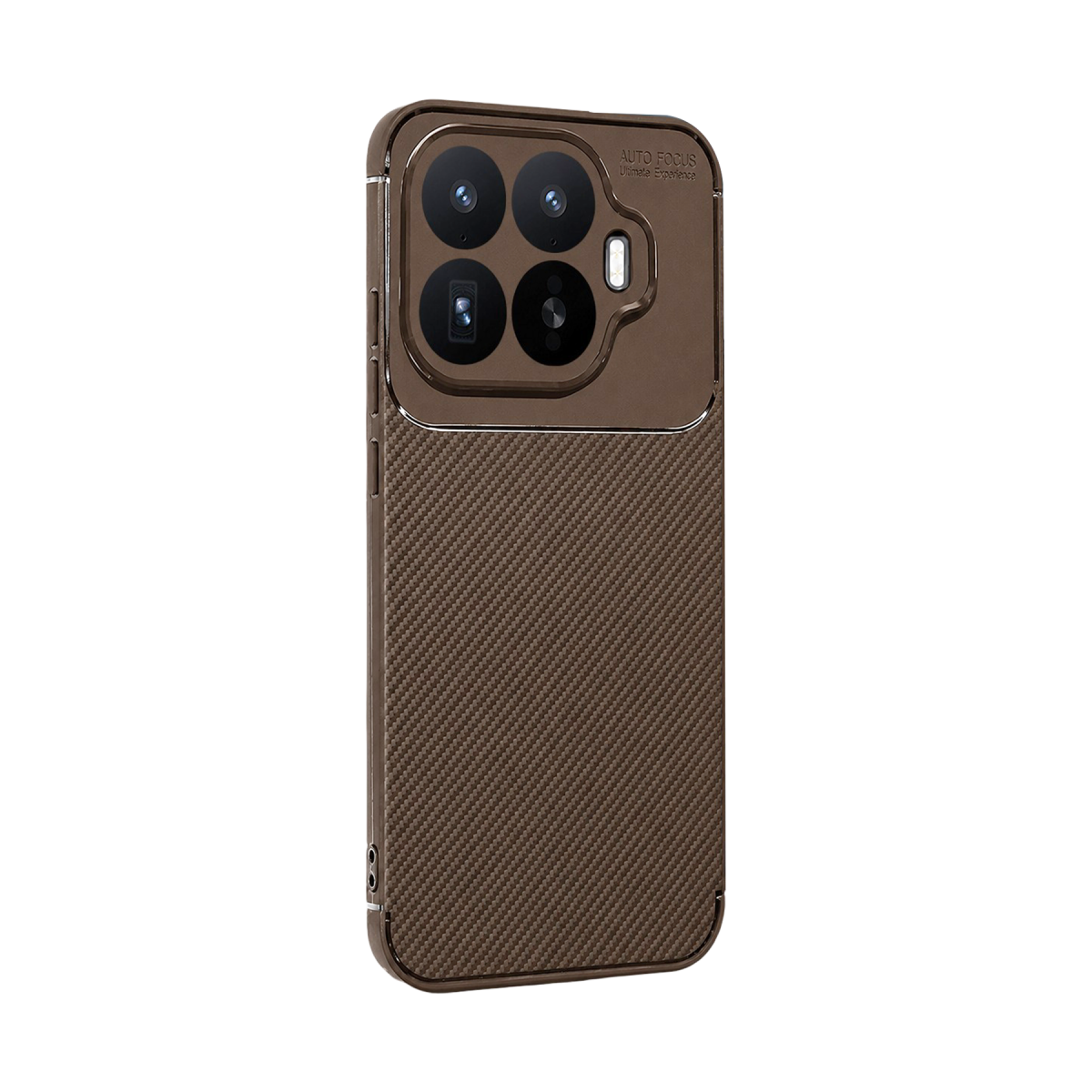 Xiaomi Mi 17T Auto Focus Karbon Kapak - Kahverengi