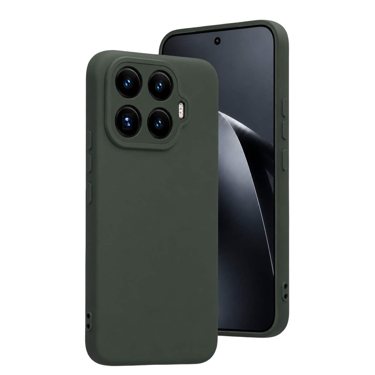 Xiaomi Mi 17T First Silikon - Koyu Yeşil