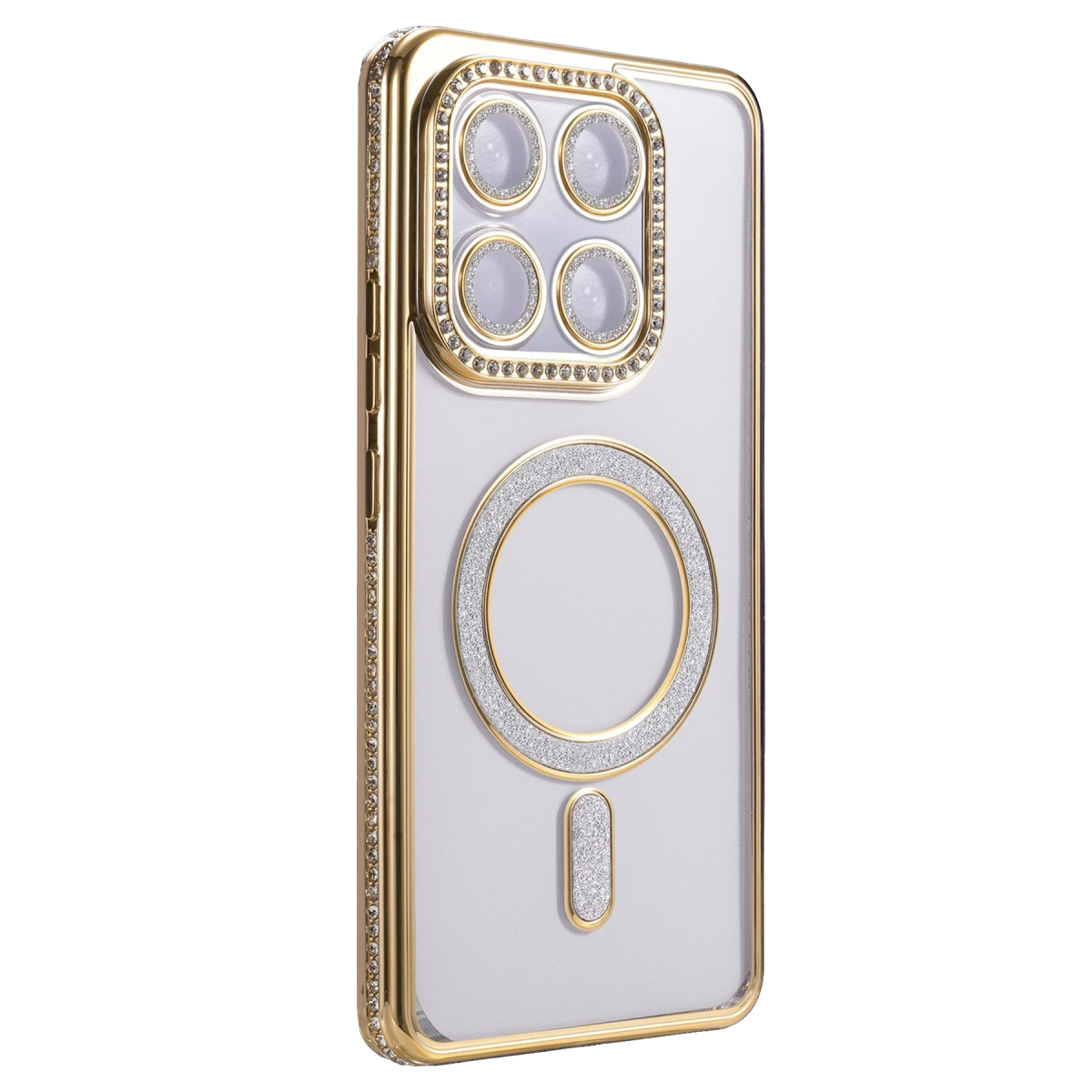 Xiaomi Mi 17T Joke Simli Magneticsafe Kılıf - Gold