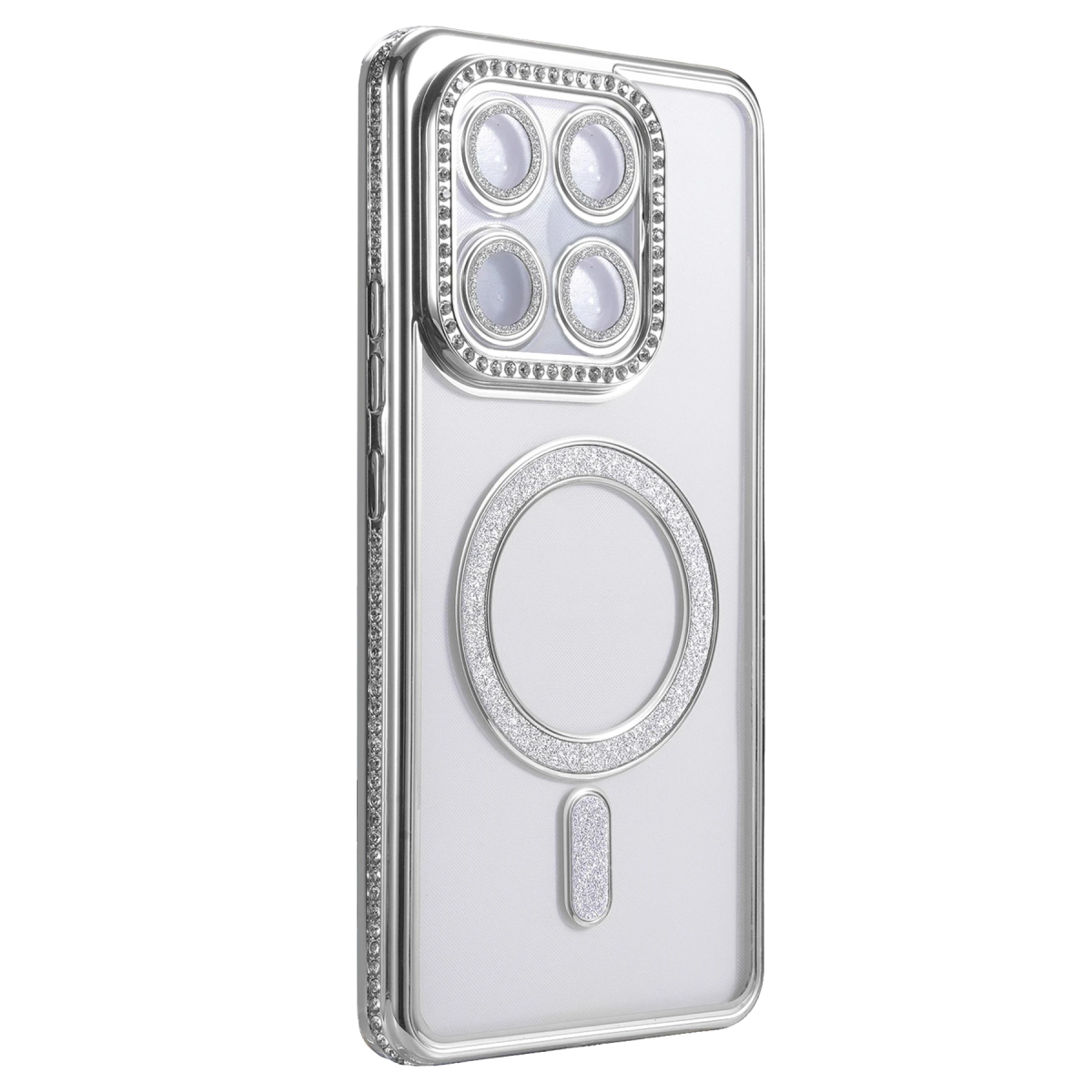 Xiaomi Mi 17T Joke Simli Magneticsafe Kılıf - Gümüş