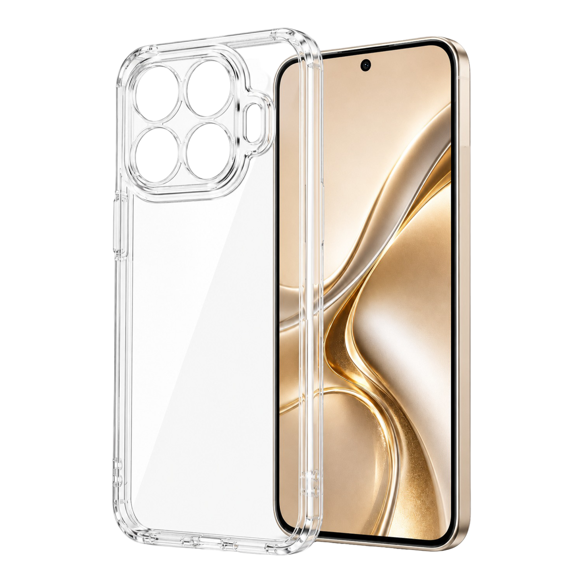 Xiaomi Mi 17T Lüx Şeffaf Silikon - Şeffaf