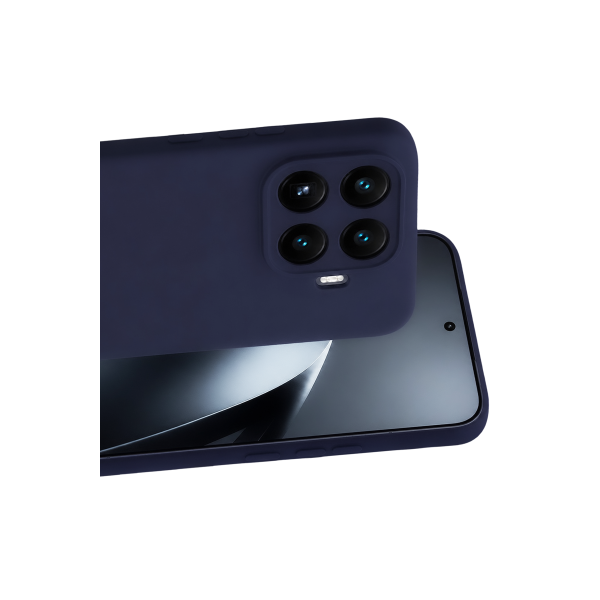 Xiaomi Mi 17T Nano içi Kadife Silikon - Lacivert
