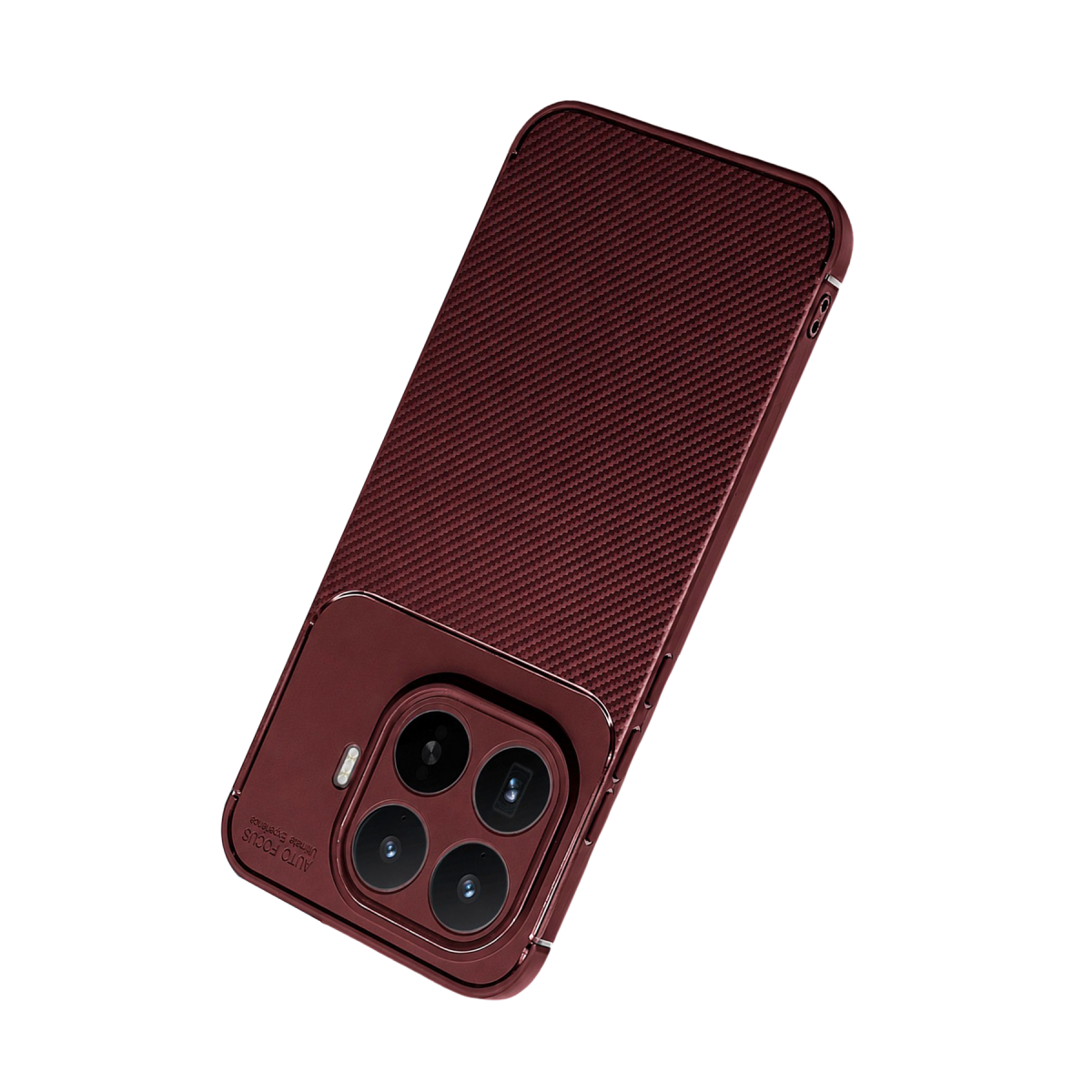 Xiaomi Mi 17T Pro Auto Focus Karbon Kapak - Bordo