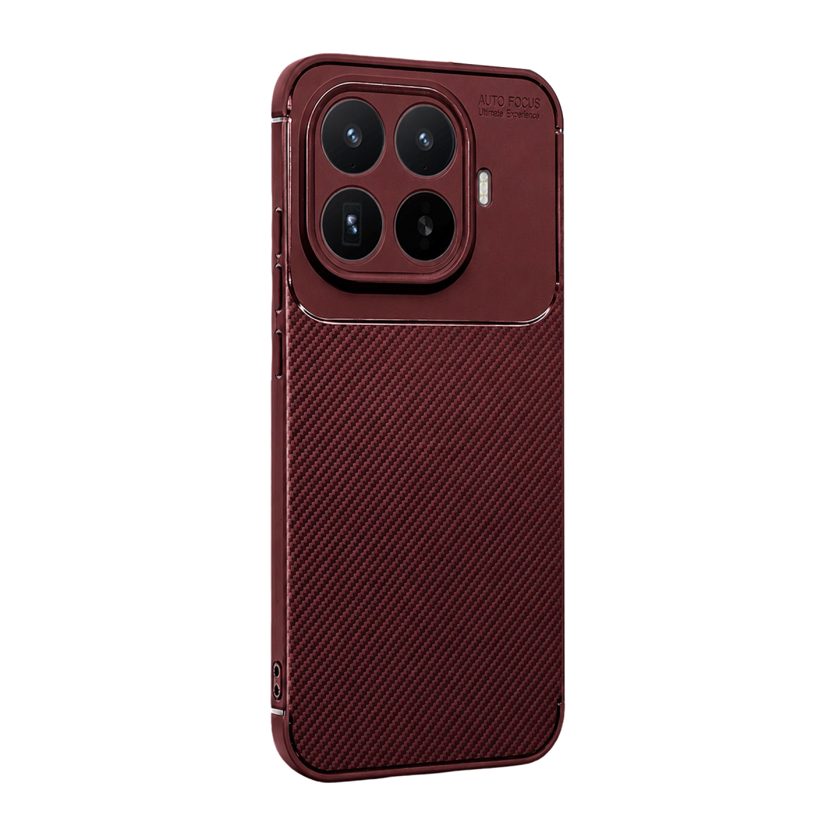 Xiaomi Mi 17T Pro Auto Focus Karbon Kapak - Bordo