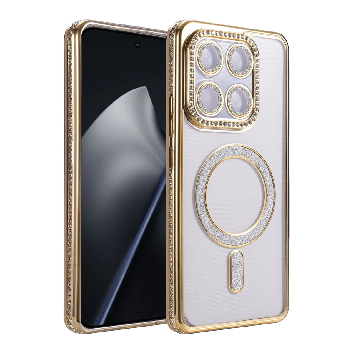 Xiaomi Mi 17T Pro Joke Simli Magneticsafe Kılıf - Gold