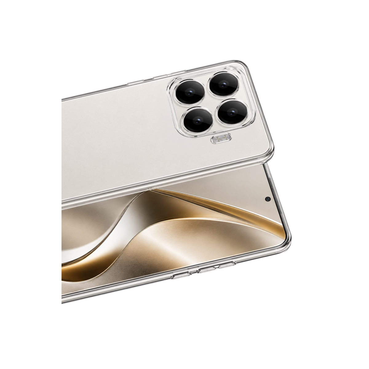 Xiaomi Mi 17T Pro Lüx Şeffaf Silikon - Şeffaf