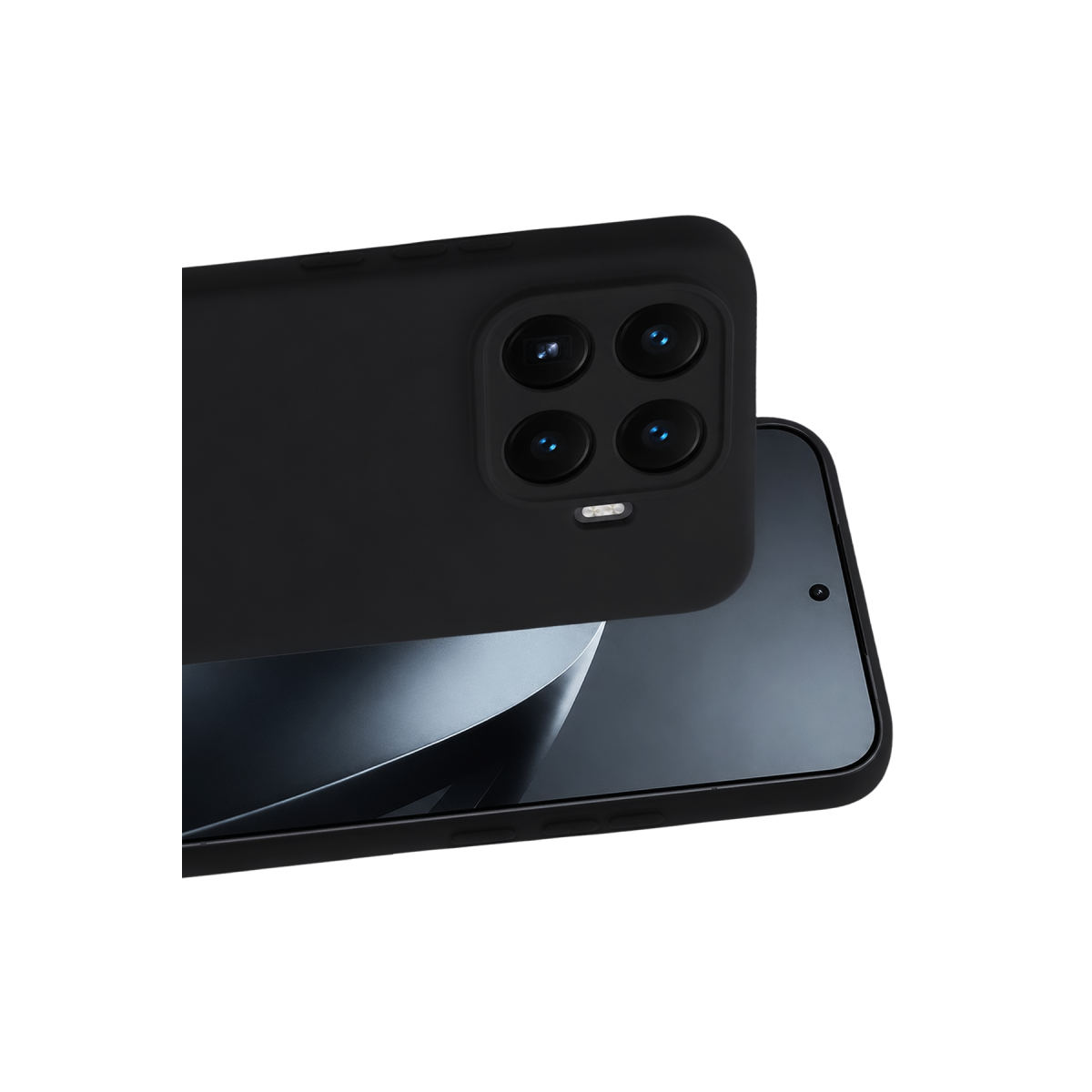 Xiaomi Mi 17T Pro Nano içi Kadife Silikon - Siyah