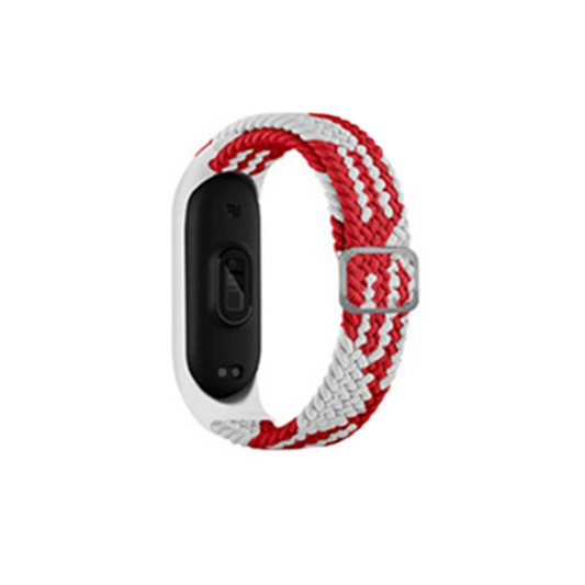 Xiaomi Mi Band 7 Star Kordon - Beyaz-Kırmızı