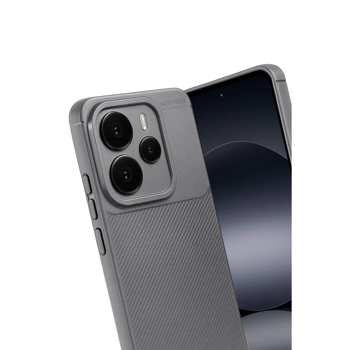 Xiaomi Note 14 5G Auto Focus Karbon Kapak - Gri