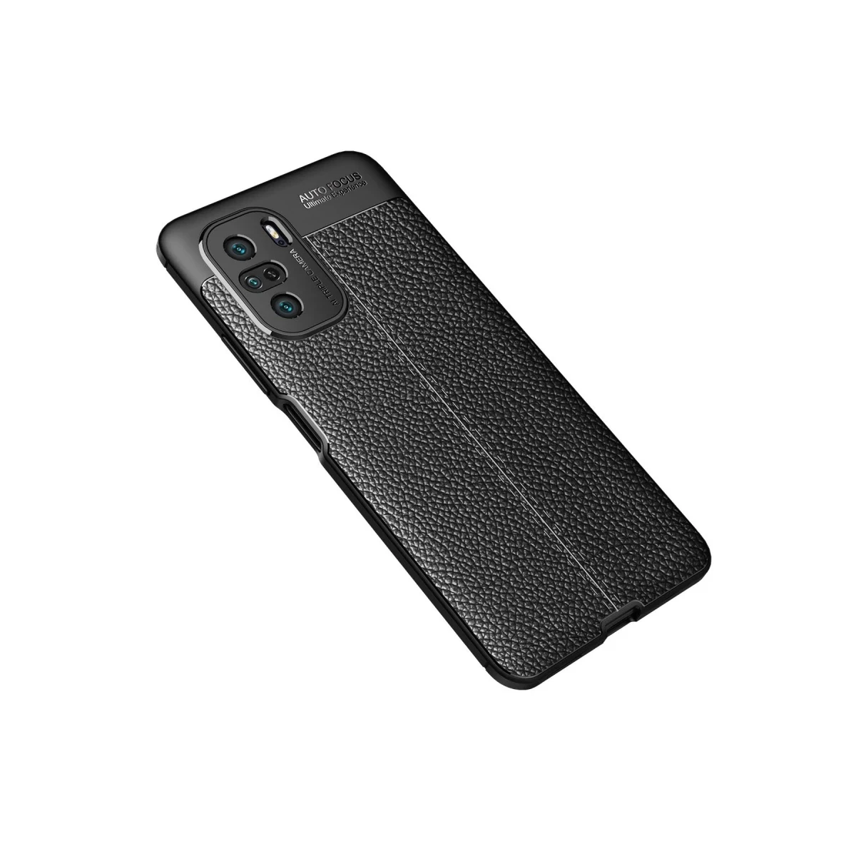 Xiaomi Poco F3 Kılıf Auto Focus Kapak - Siyah