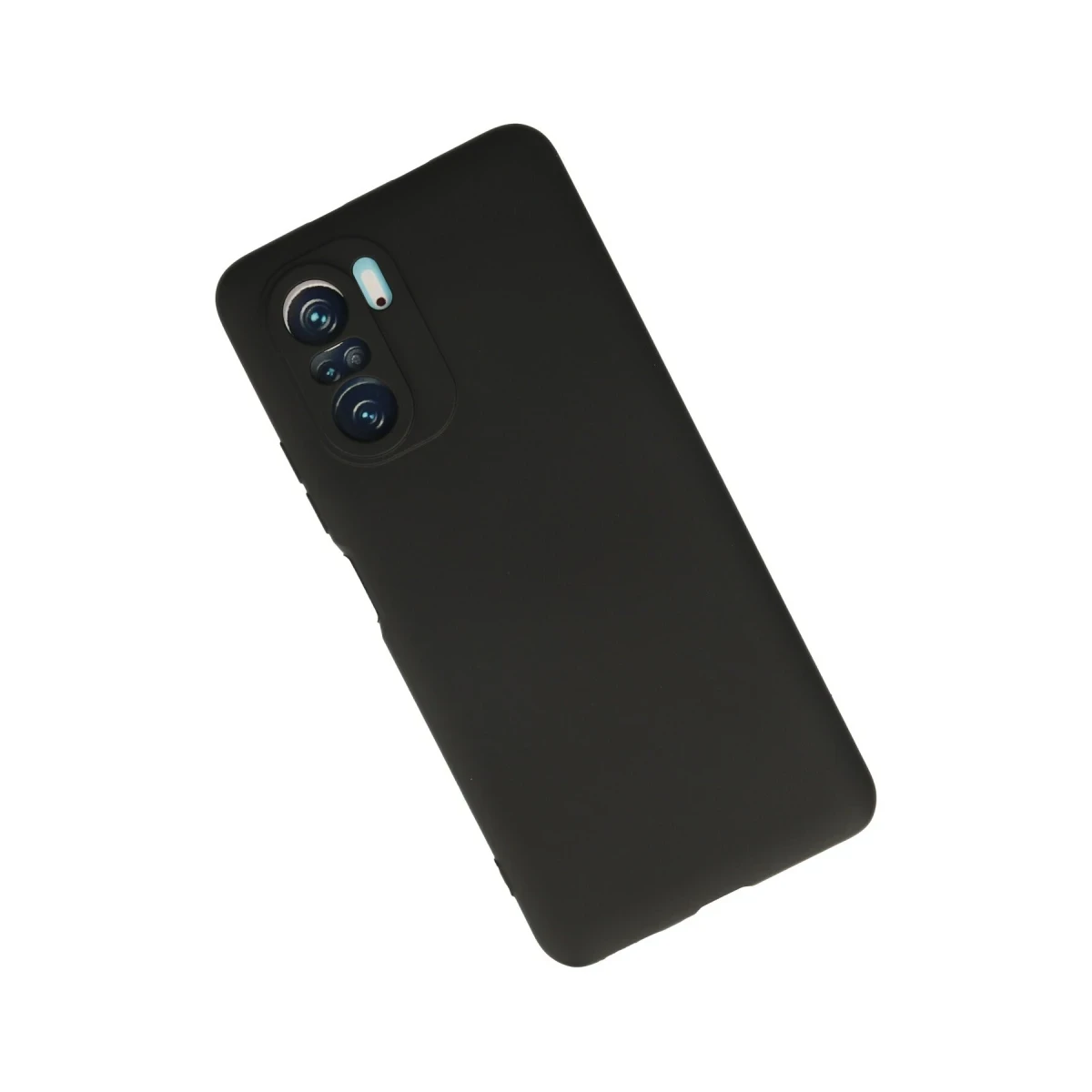 Xiaomi Poco F3 Kılıf First Silikon - Siyah