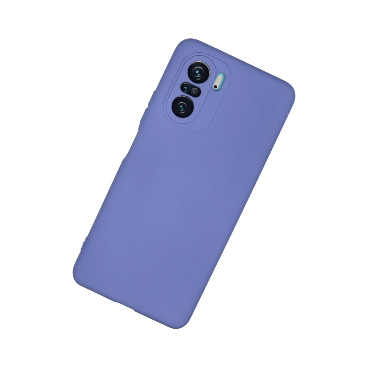 Xiaomi Poco F3 Kılıf Nano içi Kadife Silikon - Lila
