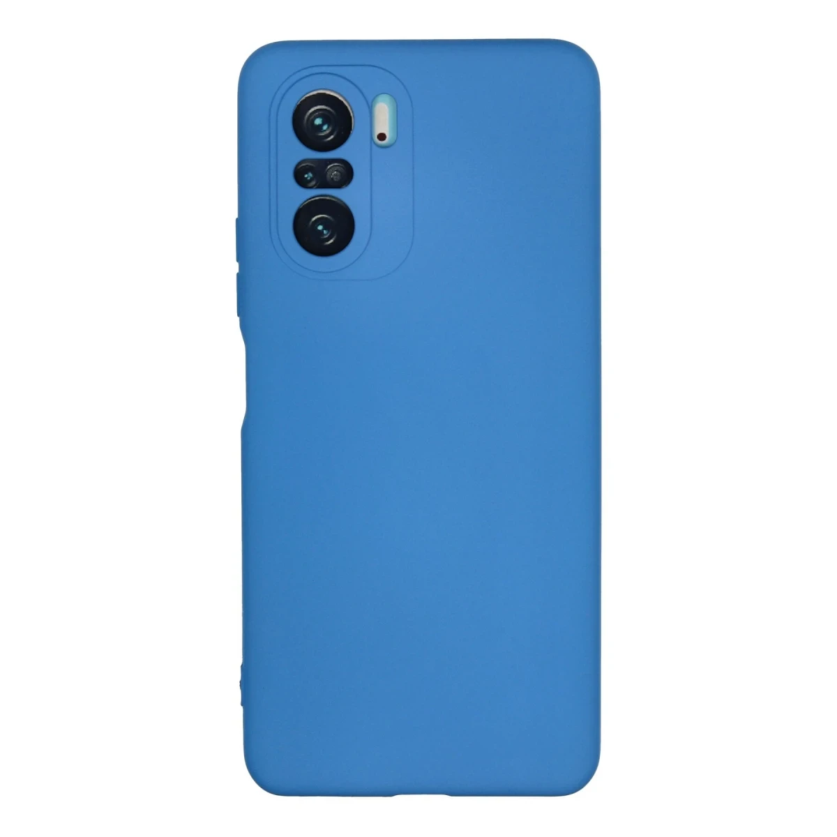 Xiaomi Poco F3 Kılıf Nano içi Kadife Silikon - Mavi