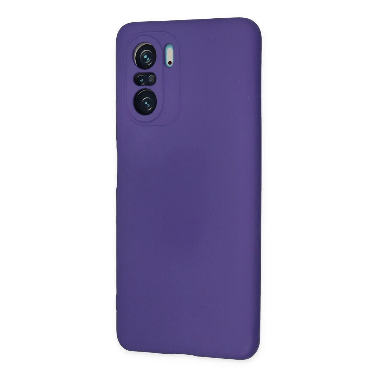 Xiaomi Poco F3 Kılıf Nano içi Kadife Silikon - Mor