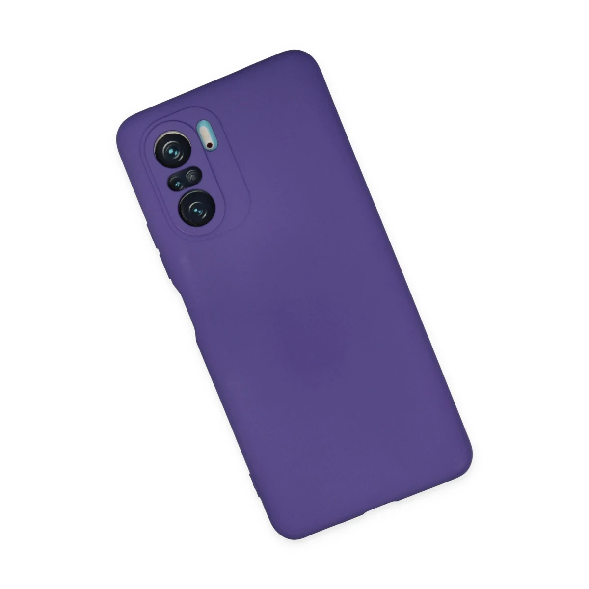Xiaomi Poco F3 Kılıf Nano içi Kadife Silikon - Mor